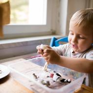 Doma zatím zvířátka dostávají pořádnou sprchu