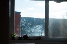 Místo okna máme malé umělecké dílo