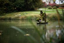 Čekáme na mši v Loučné nad Desnou