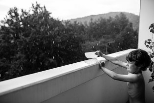 Pokus nachytat si nějaké kroupy nakonec úplně nevyšel