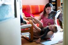 A taky knihu s rozhodně ne prvoplánovým názvem Oflajňák (která je mimochodem docela bavila)