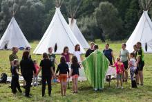 Na tuhle komorní mši svatou pod širým nebem jsme se obzvláště těšili