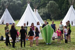Na tuhle komorní mši svatou pod širým nebem jsme se obzvláště těšili