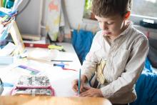 Ráďa v tvůrčím procesu