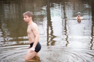 A někteří se i koupali