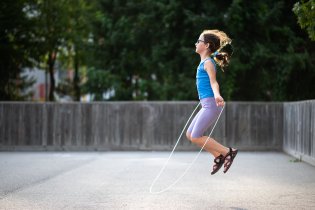 Verunčino skákání má styl