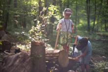 Láska k práci se dřevem - pradědovy geny v akci