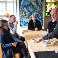 A po mši svaté pozvali na faru - podávala se dršťková