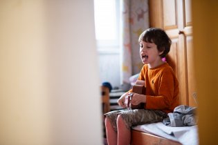 Ráďa už má dost sil i na zpívání