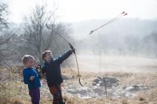 Jestli se dají vystřelit dva šípy najednou?