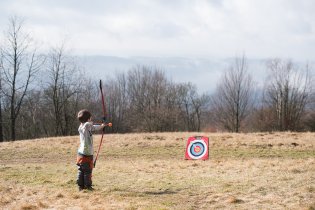 Trénujeme přesnu mušku na našem oblíbeném místě