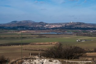 Takhle krásně vypadá Pálava z rakouské strany