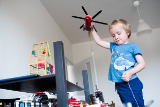 Hrátky s malým legem jsou v Praze velmi oblíbenou záležitostí