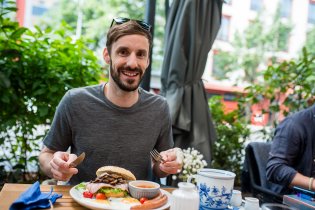 Po dlouhé době oběd s bráchou