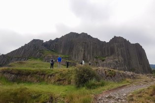 Se Sebrankou jsme si vyzkoušeli hru na skalní varhany