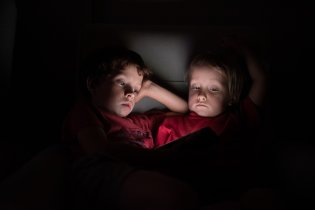 Klidná chvilka před spaním