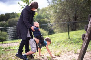 Ale postupem času si troufl i na jízdu na Radovánčím hřbětě