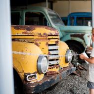 Vikiho zaujala oprýskaná retroautíčka