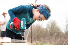 Verunka vyzkoušela akušroubovák