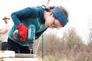 Verunka vyzkoušela akušroubovák