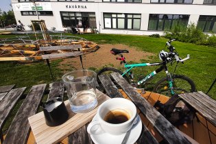 Mysleli jsme si doma, že tatínek sportuje, a zatím... :)