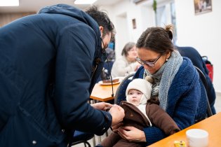 Jako oblékací pult pro Rút jsem posloužila dobře