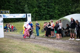 Postát chvíli u cílové pásky Křižanovského triatlonu bylo velmi motivující