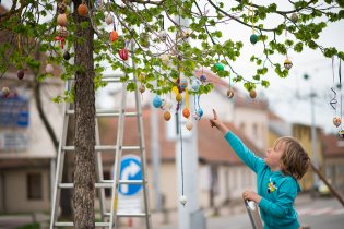 A támhleto vajíčko jsem maloval já!