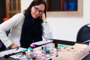 My jsme tu ale byli zejména hrát - zde domečky, které lákají k nakousnutí