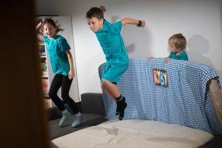 A - to je náhodička - v Praze zase měla koncert kapela Ryby zrovna když my jsme tam byli!