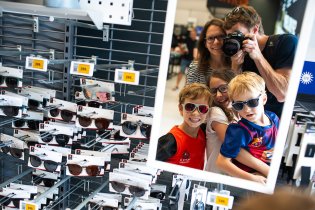 Před táborem jsme se potřebovali dovybavit, ještěže cesta vede přes Decathlon :)