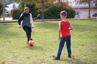 I travnatý plácek se tu najde
