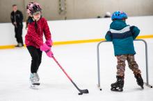 Verunka zjistila, že ji baví hokej