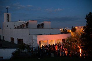 Krásný zážitek: velikonoční vigilie v KCMT