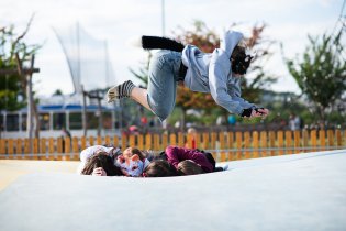 Přeskočeny obří kočkovitou šelmou