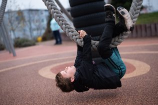 Ráďa v poloze vismo