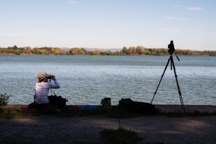Chill na břehu Jarohněvického rybníka