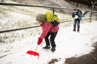 Napadl sníh, to se musí využít - rychle, než roztaje