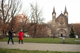 Na kafi v Karlíně se strejdou Lukášem