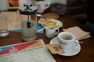 V Ji.hlavě cestou z Prahy (bohužel ne na festival, ale jen na kafe)