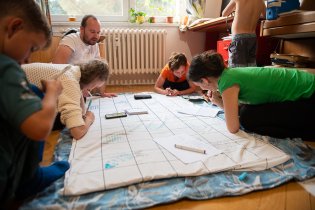 Tady vzniká něco... zatím tajného