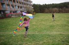 Bylo takové skoro podzimní počasí, na draky jako dělané