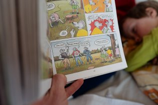 Vikoušku, podívej, píšou o Tobě v Anče a Pepíkovi!