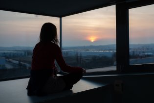 I v Bruno family park se dá najít klidný koutek pro chvilku meditace